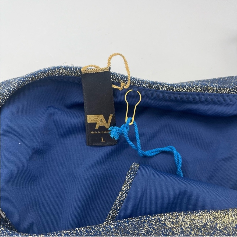 Aviator Nation Sparkle Turks Swim Large NEW - Picture 3 of 4